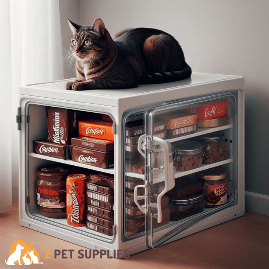 Cat & Cabinet of Chocolate